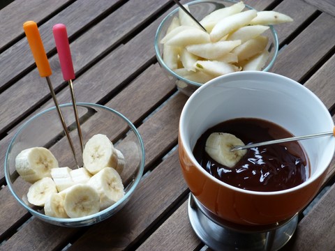 Fondue au chocolat