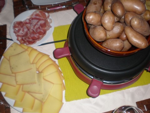 Raclette au fromage